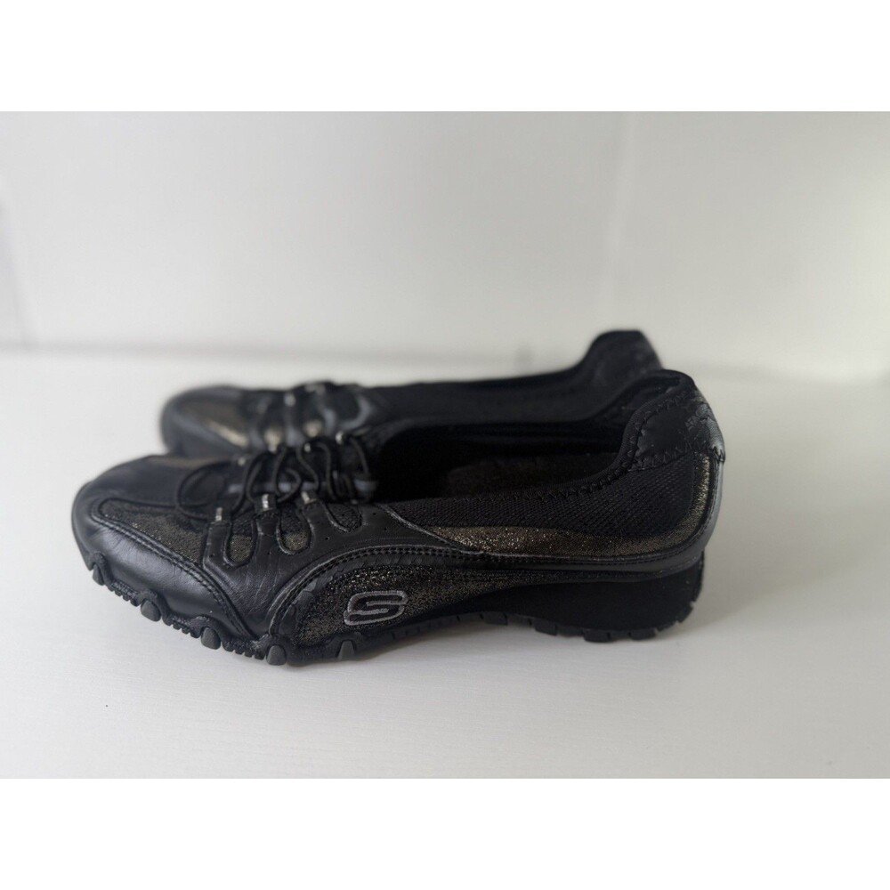 Skechers Bikers Comfort Slip on Shoes SN21224 Black Women’s Size 8.5